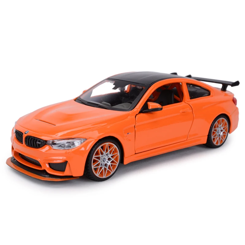 Maisto 1:24 BMW M4 GTS Sports Car Static Die Cast Vehicles Collectible Model Car Toys