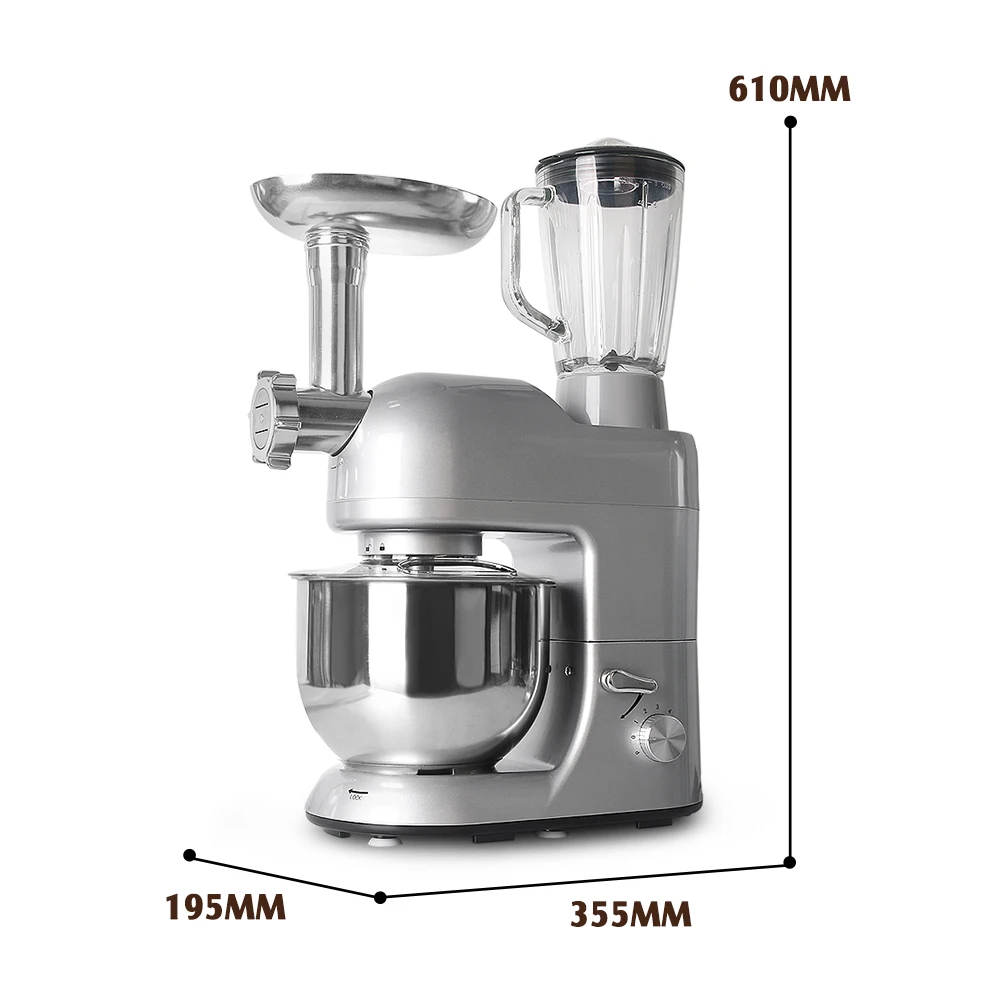 ITOP 3in1 Professional Food Mixers Multi-functional Planetary Mixer Electric Egg Beater Sausage Machine Fruit Juicer Kneading