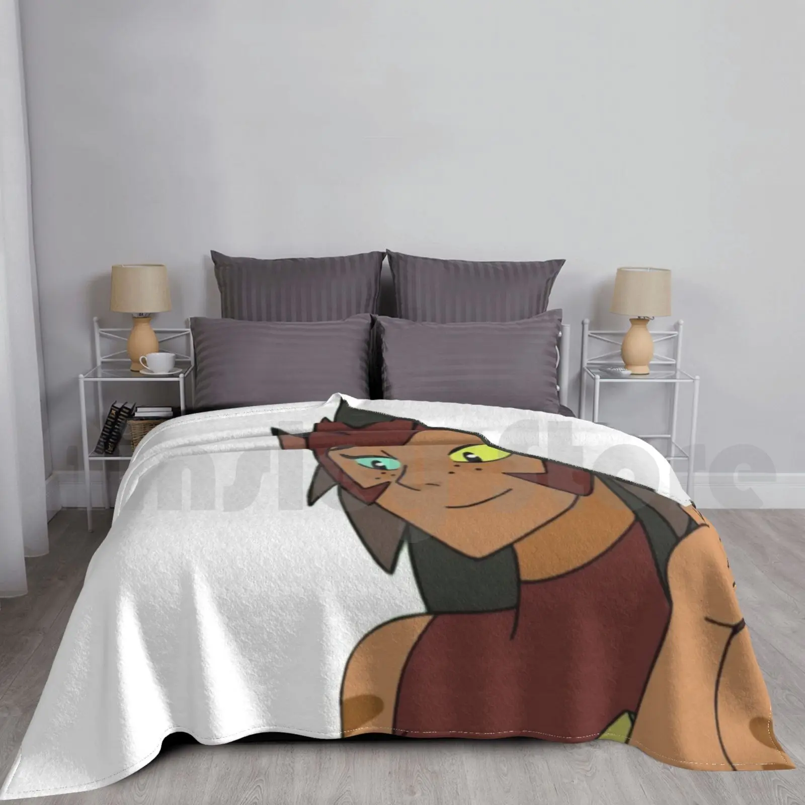 Catra Blanket Super Soft Warm Light Thin She Ra Netflix Catra Glimmer Adora She Ra Princess Of Power Entrapta Perfuma