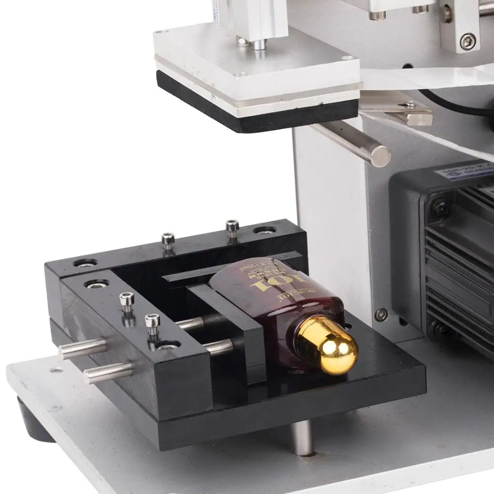 Semi Otomatis Pelabelan Mesin untuk Permukaan Datar Square Botol Labeler Berlaku untuk Kotak Datar Pelabelan Mesin Dapat Disesuaikan