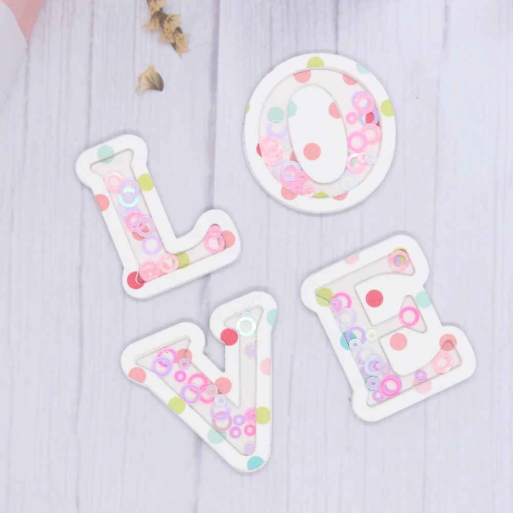 KSCRAFT Big Alphabet and Number Shaker Metal Cutting Dies Stencils for DIY Scrapbooking Decorative Embossing DIY Paper Cards
