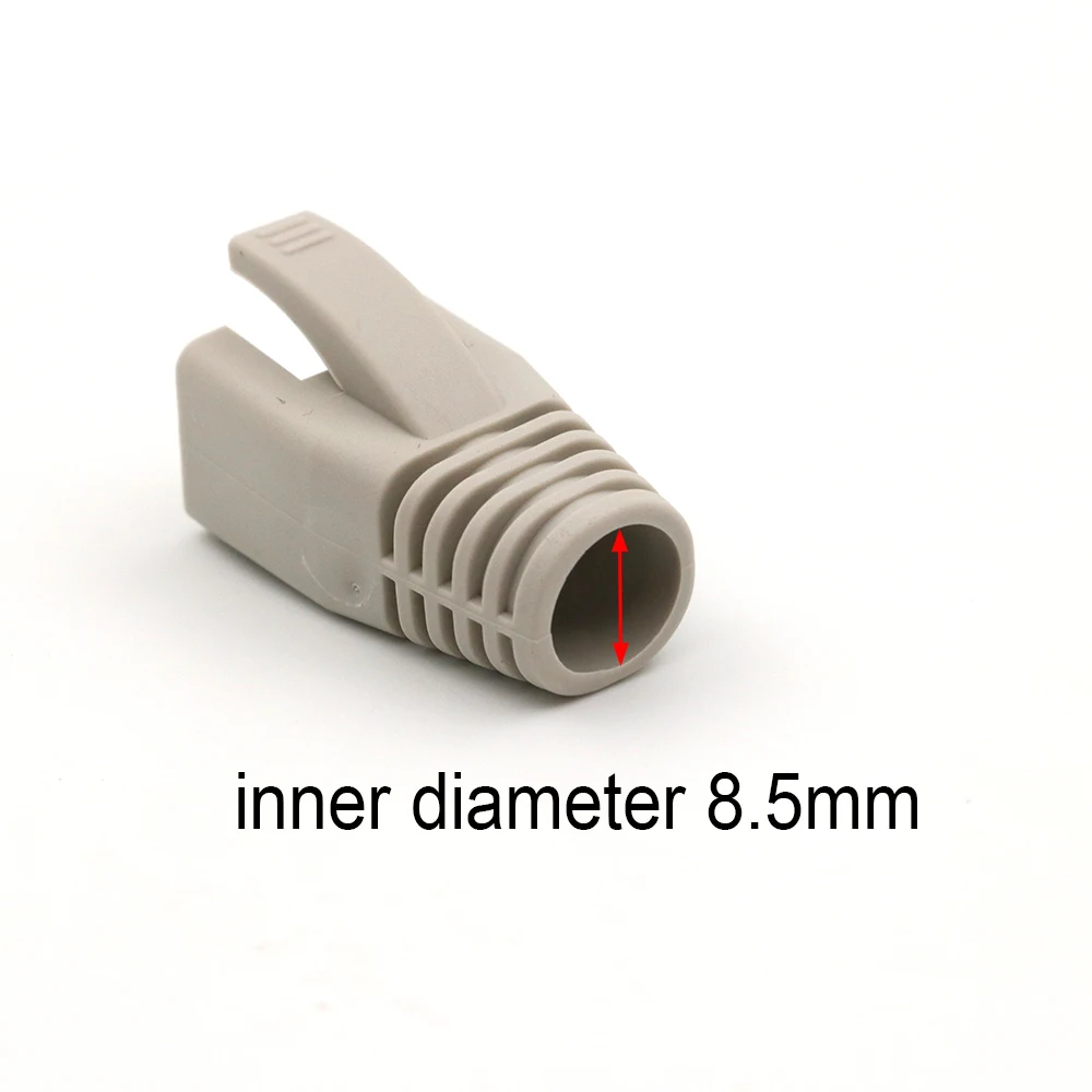 Xintylink Rj45 Mũ Cat6a Cat7 Cat8 Mạng Rj Rg 45 Rj-45 Ethernet Đầu Nối Cáp Cat 7 Cat7a Nhiều Màu Giày Vỏ Bọc bush