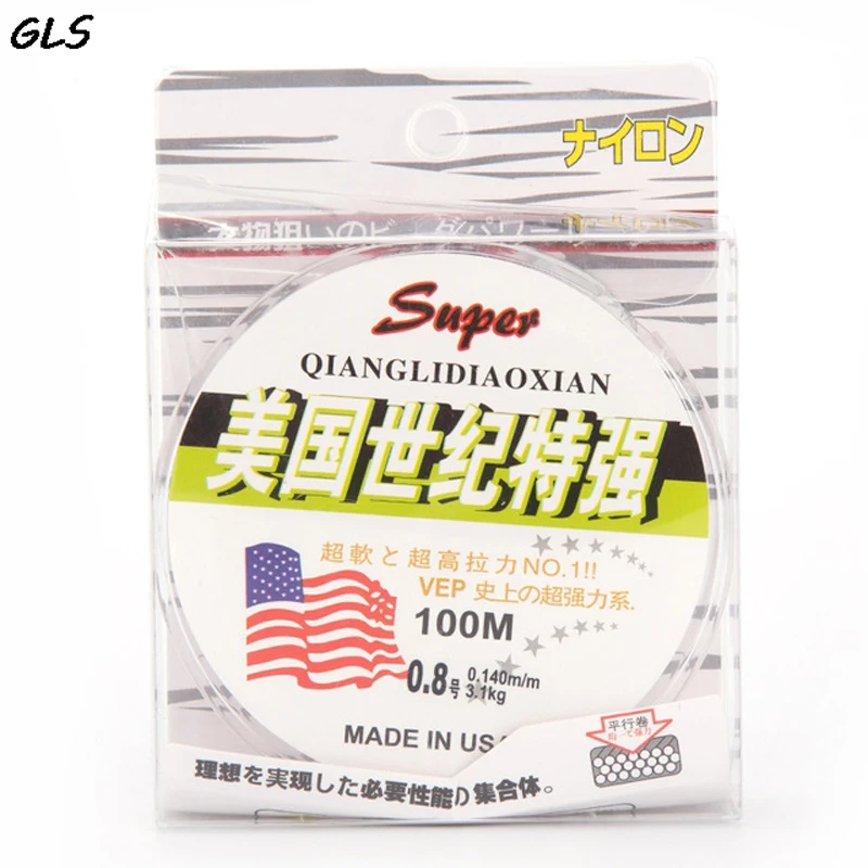 

100M Fluorocarbon fishing line clear fly fishing line Winter Rope Fly Fishing Lines pesca