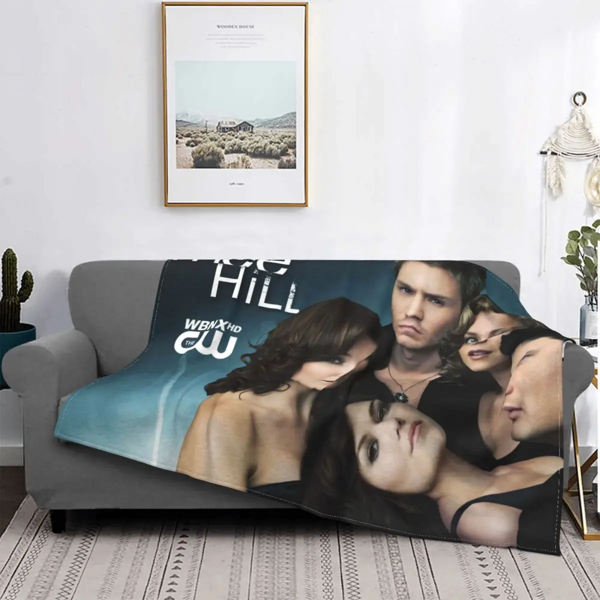 

One Tree Hill Blankets Fleece Decoration Ultra-Soft Throw Blankets for Bedding Bedroom Plush Thin Quilt