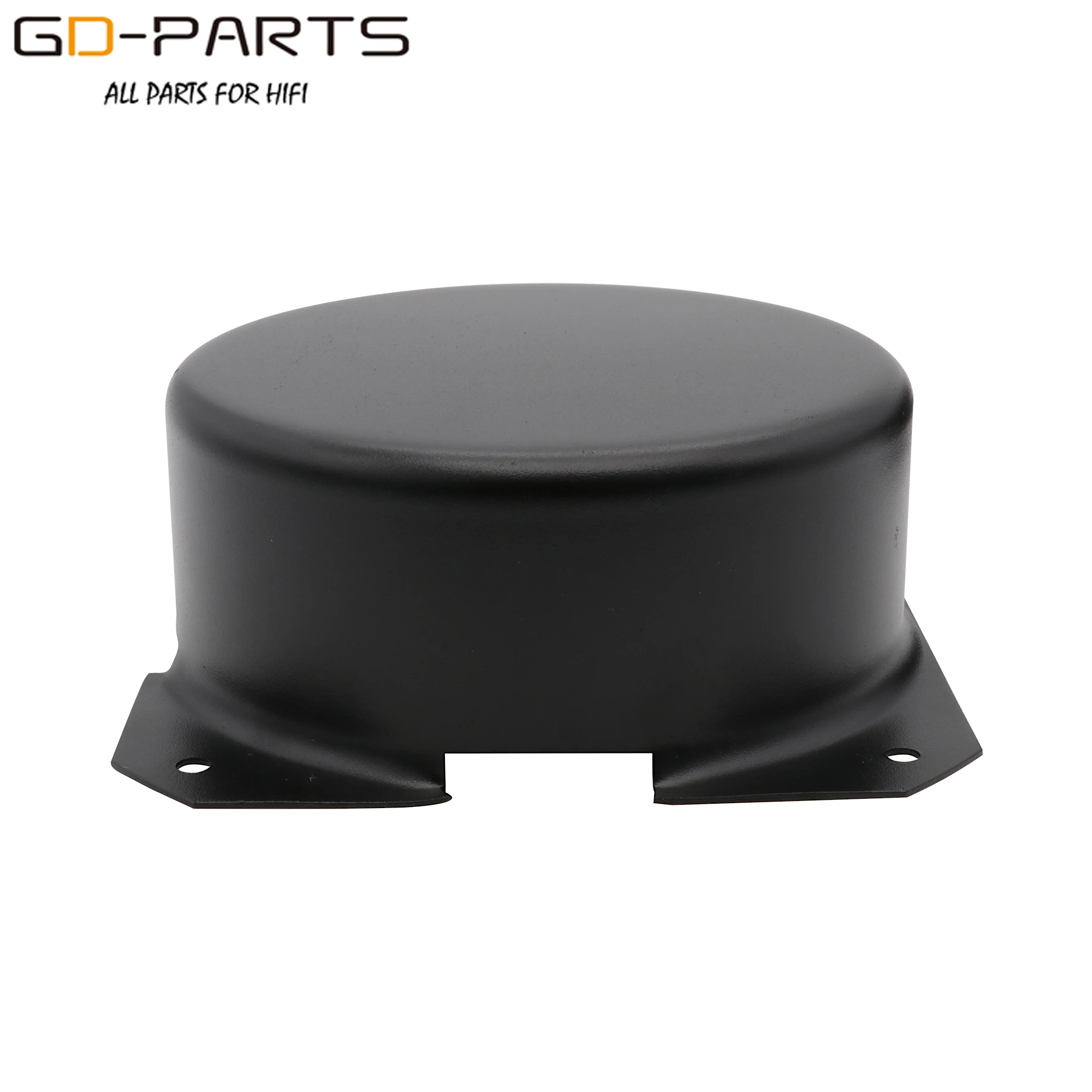 120mm Runde Schwarz Eisen Rohr AMP Triode Transformator Schützen Abdeckung Box Gehäuse Fall Für Vintage Hifi Audio DIY