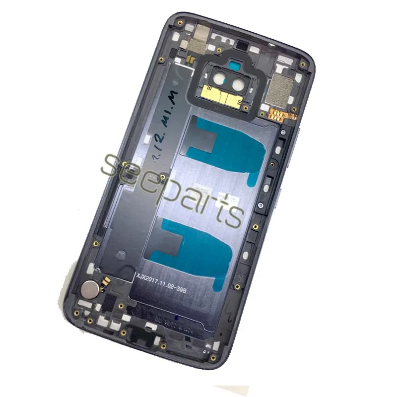 Nuovo + NFC 5.5 "per Motorola Moto G5S Plus XT1802 XT1803 XT1804 XT1805 XT1806 coperchio della porta della batteria dell'alloggiamento della porta posteriore