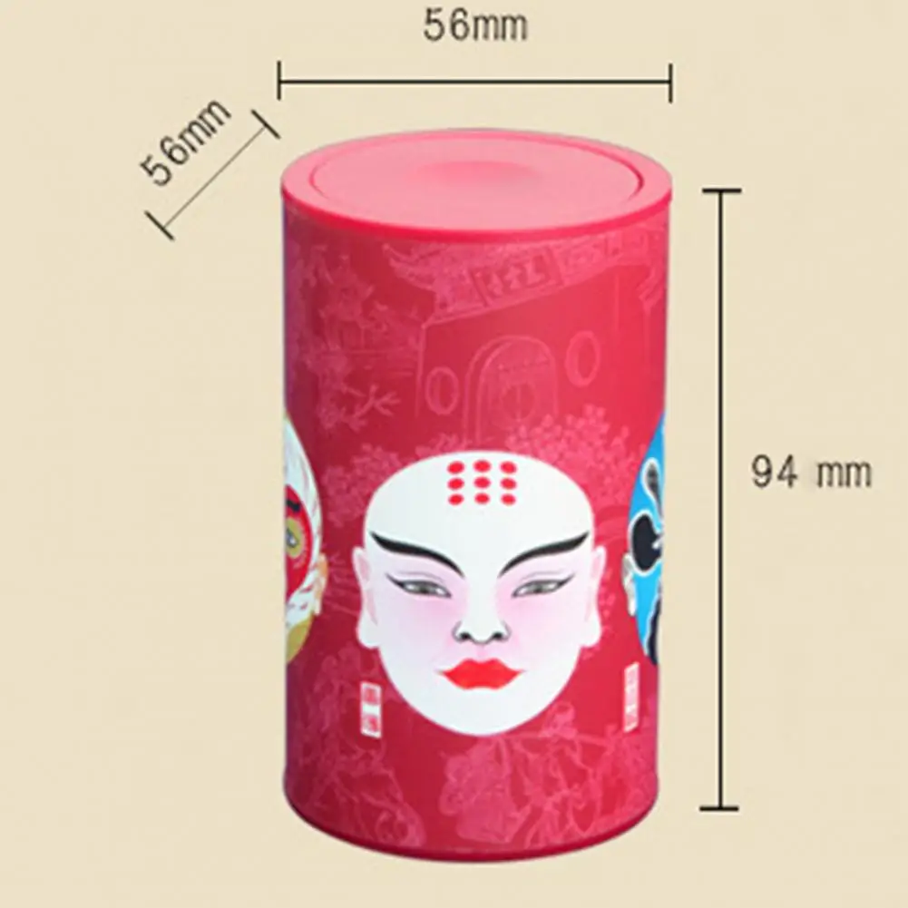 Porta stuzzicadenti Dispenser di stuzzicadenti modello cinese Opera ABS automatico stile cinese per stuzzicadenti