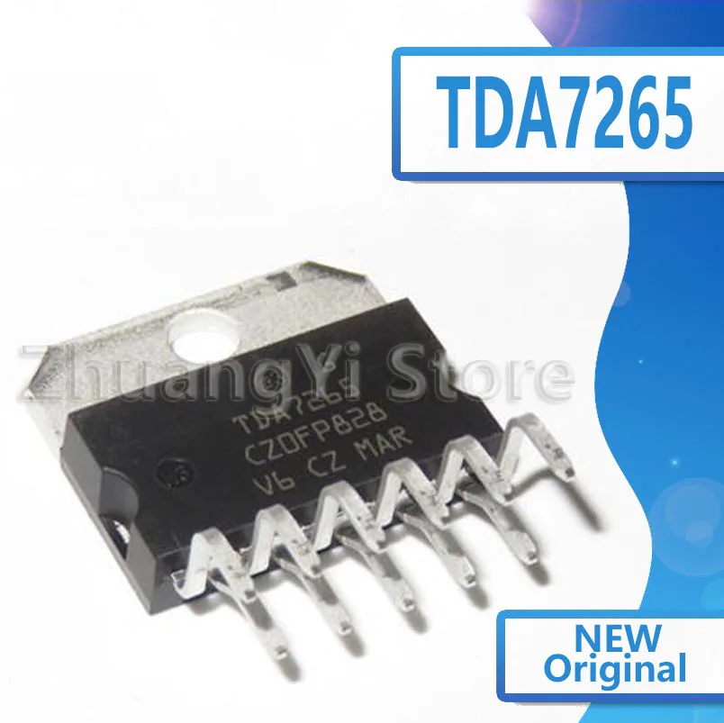 2pcs/lot TDA7265 ZIP-11 TDA7265A Dual channel audio power amplification