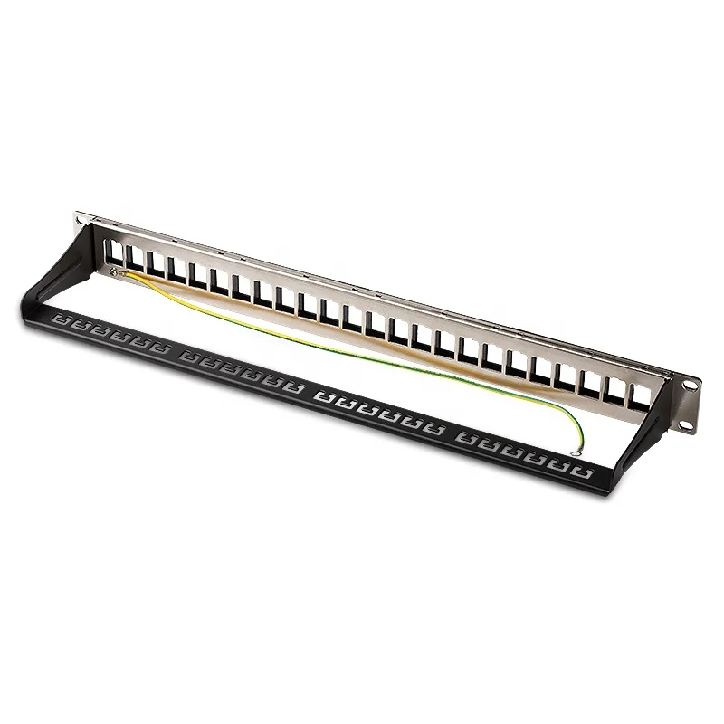 24Port Unload Empty Modular Blank Patch Panel 19\