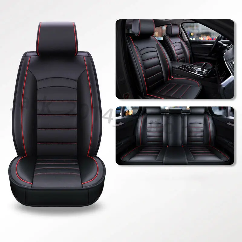 Five-seater Pu Leather Car Seat Covers Cars Cushion Auto Accessories Car-Styling