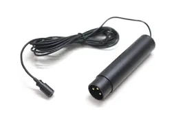 LV4-C XLR Phantom Power Lavalier Cardioid Microphone for Music Podcast Live Streaming Filming Recordings
