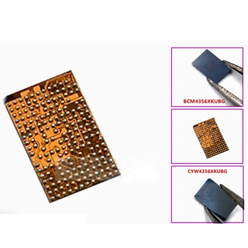 رقاقة واي فاي IC BCM4356XKUBG CYW4356XKUBG BGA لوحدة تحكم نينتندو سويتش قطع غيار أصلية