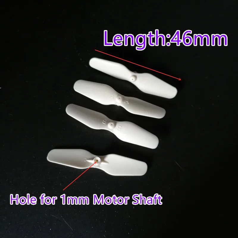 

Free Shipping 46mm 4.6cm Propellers Prop CW CCW Blade for X22 X22W X21 X21W RC Helicopter Quadcopter UAV Drone Spare Parts