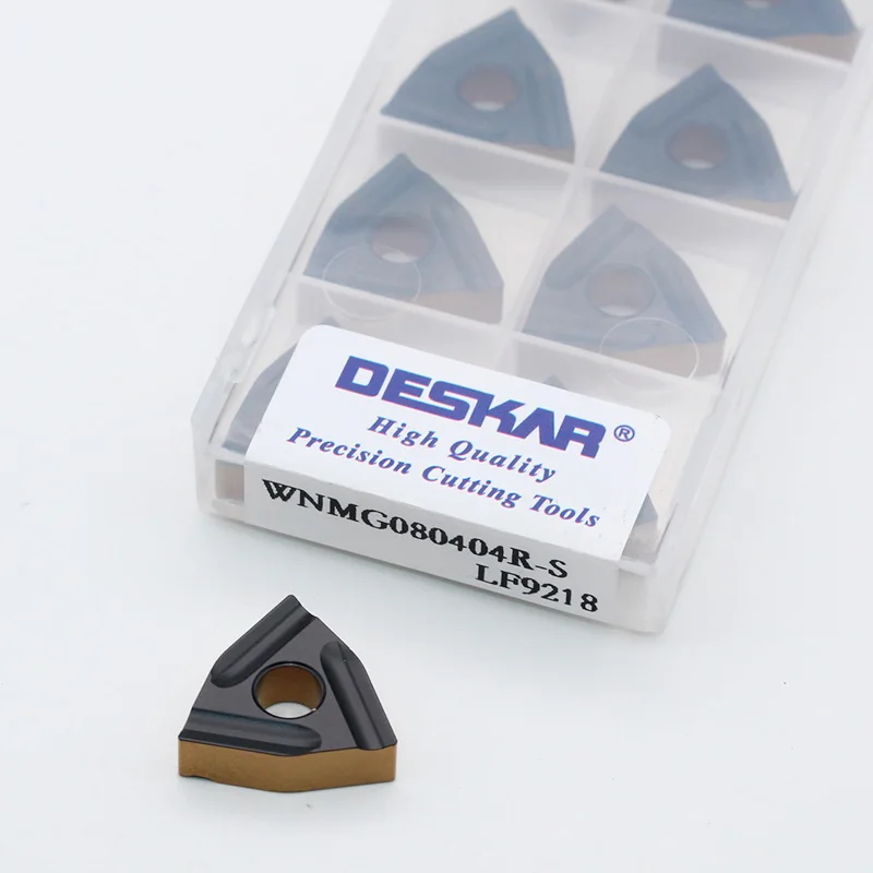 • Deskar TM LF9218 Inserts PR inserti per tornitura in metallo duro CQ fresa per utensili in lega dura per acciaio