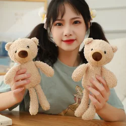 1pc 20/25/35cm Teddy Bear Stuffed Plush Toys Cute Key Chain Ring Dolls Bag Hanging Decoration For Boy/Girl