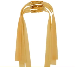Tira de goma elástica plana para tirachinas, accesorios de repuesto de 12,5 cm, 10 unids/lote por bolsa