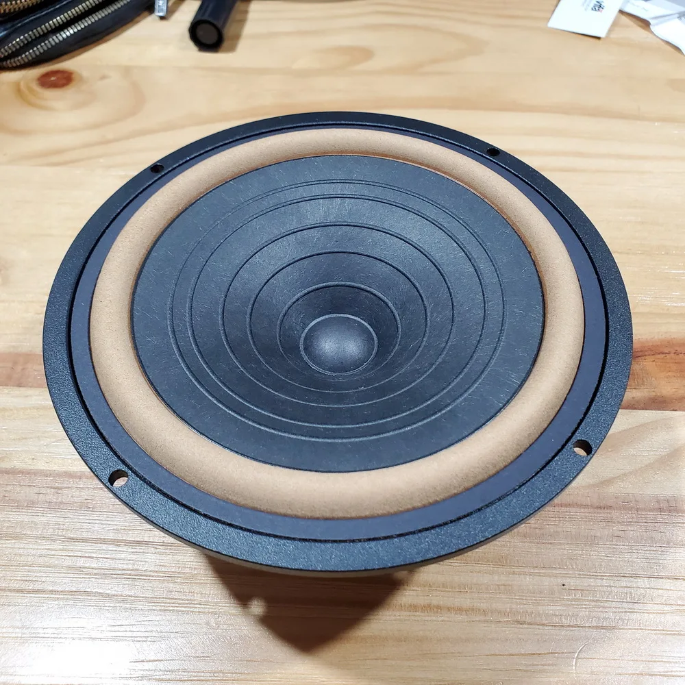 쌍 MeloDavid HiEND 6.5 인치 DIATONE P610 재생 전체 범위 스피커 (2021 알루미늄 프레임 버전)