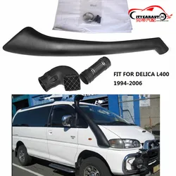 Auto 4x4 Air Pipe Intakes Snorkel Kits LLDPE SNORKEL FIT FOR MITUBISHI DELICA L400 DIESEL PETROL 1994-2006 CAR MANIFOLD