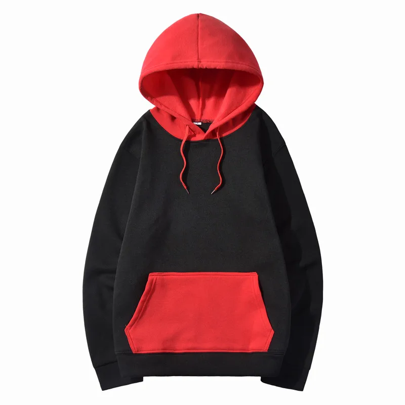 Quality Brand Men Hoodie 2020 Autumn Male Hip Hop Streetwear Men Pullover Sweatshirts Hoodies Mens Solid Color Hoodie Clothing