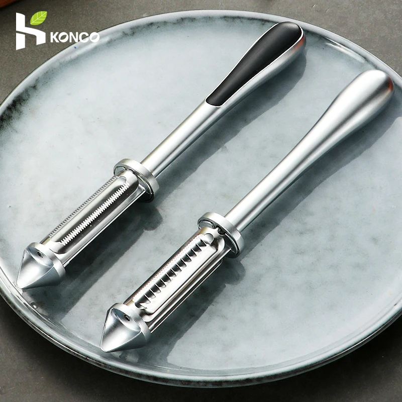 

Konco Fruit and Vegetable Peeler,Kitchen Accessories,Alloy Sharp Peeler Potato Carrot Grater Peeler Kitchen Gadget