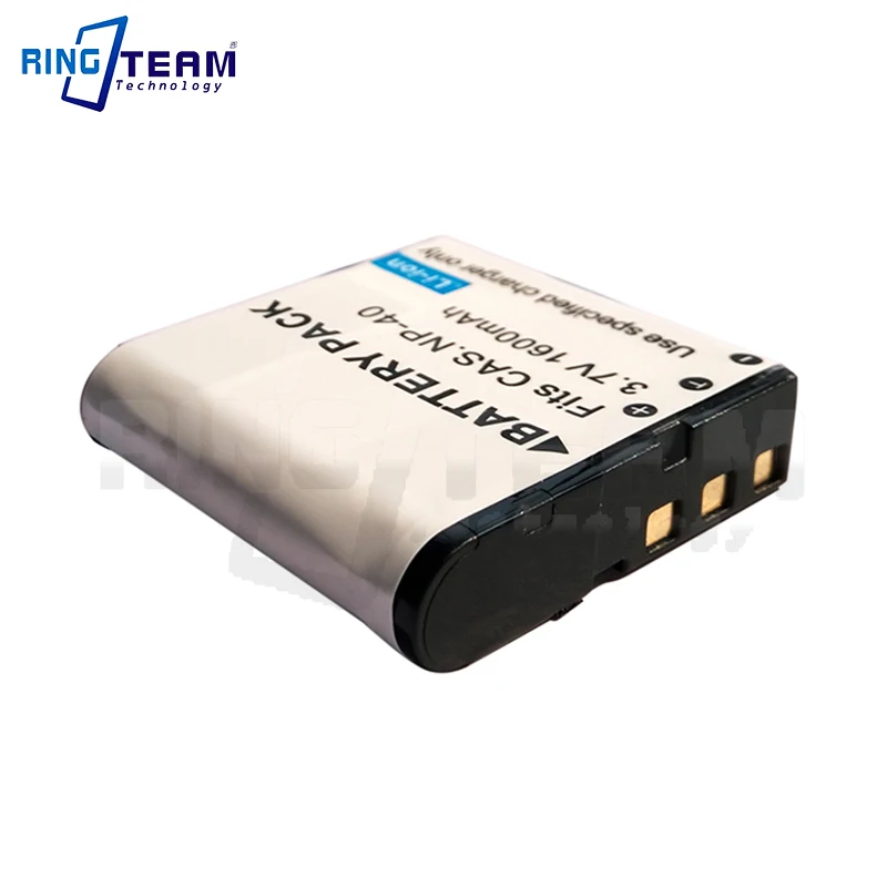 NP-40 Digital Camera Battery Pack Compatible for Casio EX-FC100 EX-FC150 EX-Z30 Z40 Z50 Z55 Z57 Z100 Z200 Z300