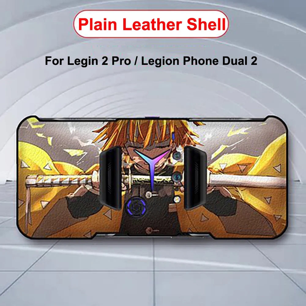 Case For Lenovo Legion 2 Pro Vegan Leather Case For Legion 2Pro Back Cover For Lenovo Legion Phone Duel 2 L70081 Shell