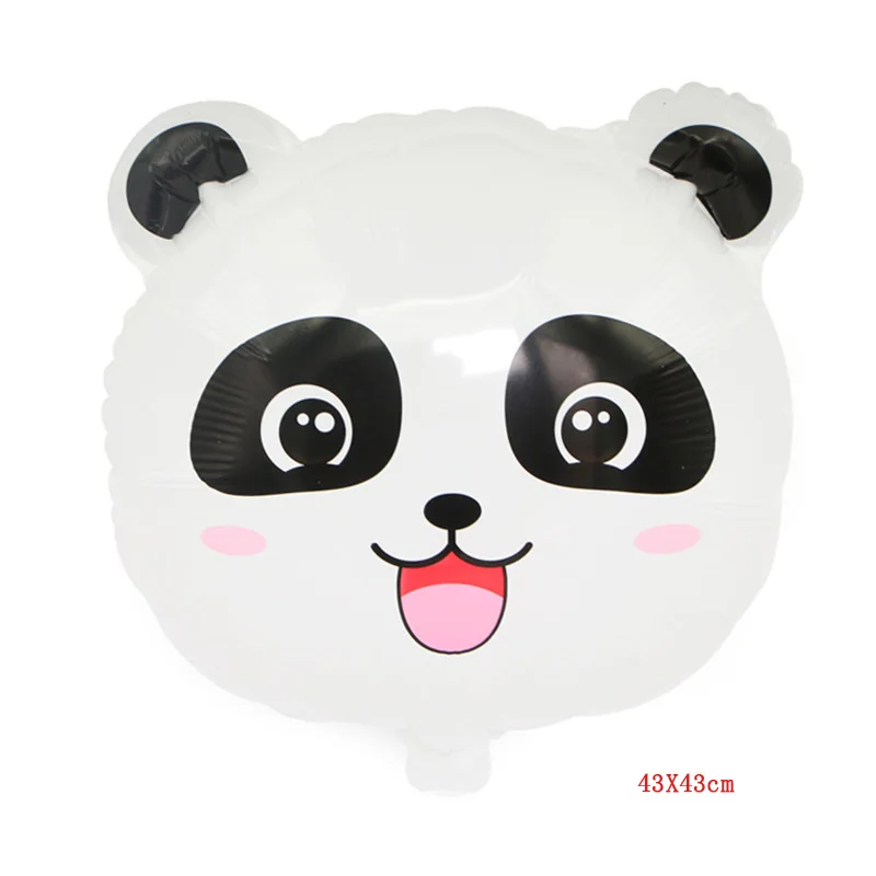 Cartoon Animal panda Balloons Hedgehog fox Squirrel Raccoon birthday party home decoration inflatable toys Baby Shower