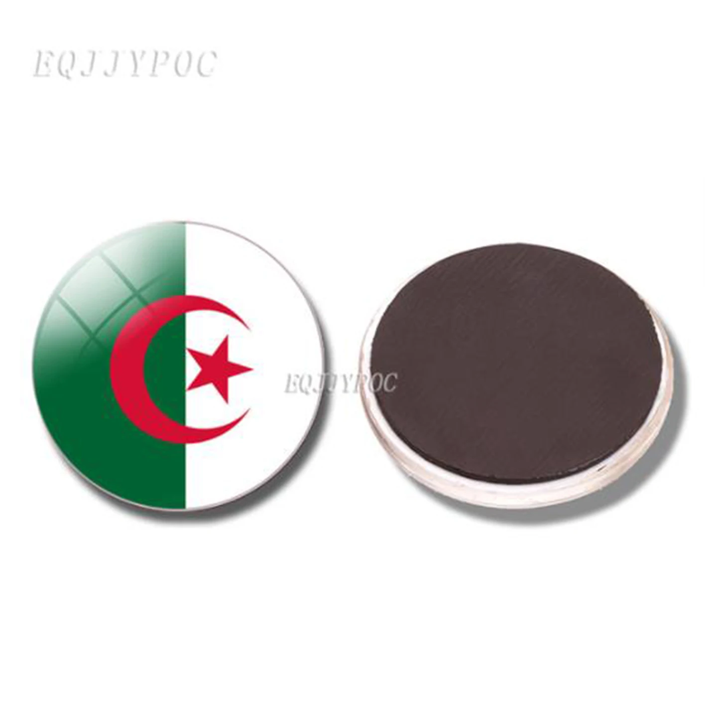 North Africa Algeria flag fridge magnet Moroccan Tunisia travel refrigerator magnets countries souvenir message board Stickers
