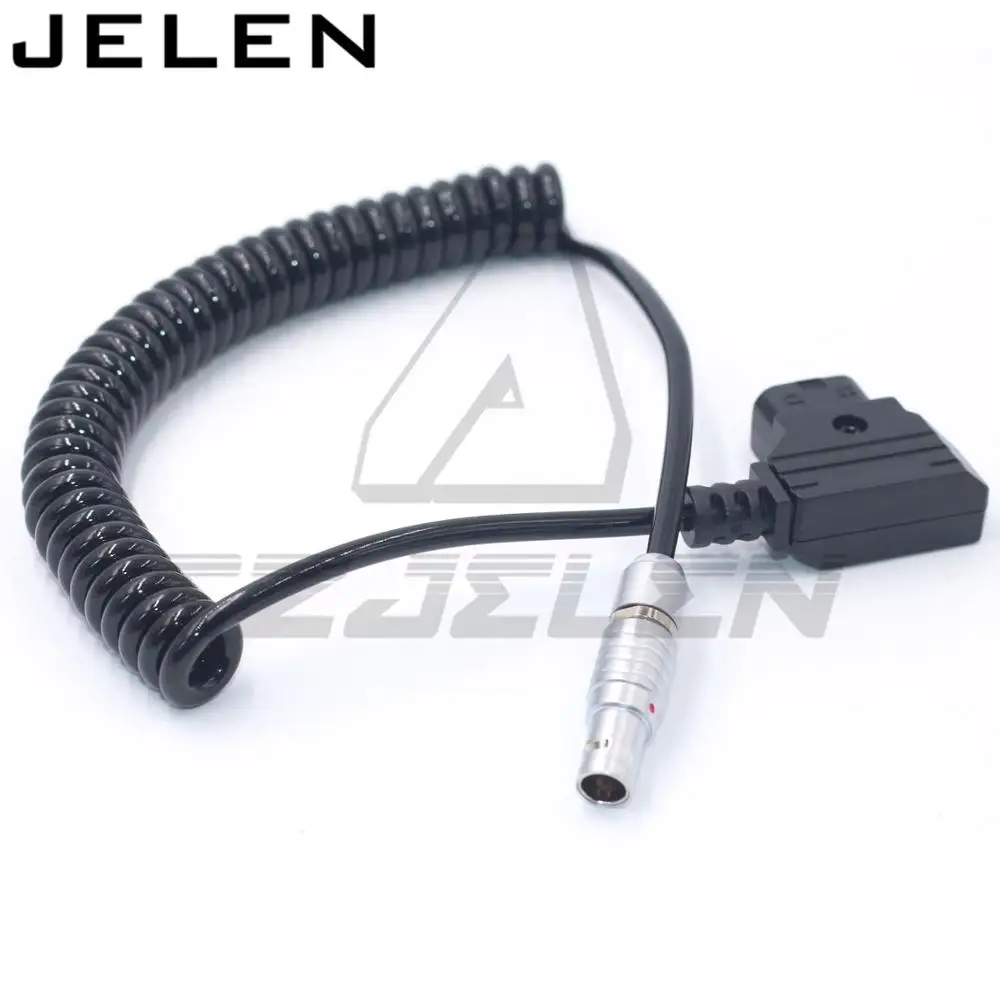 Injection molded DTAP to 2pin Cable for Teradek Bolt power cable,  Vaxis 2pin power cable