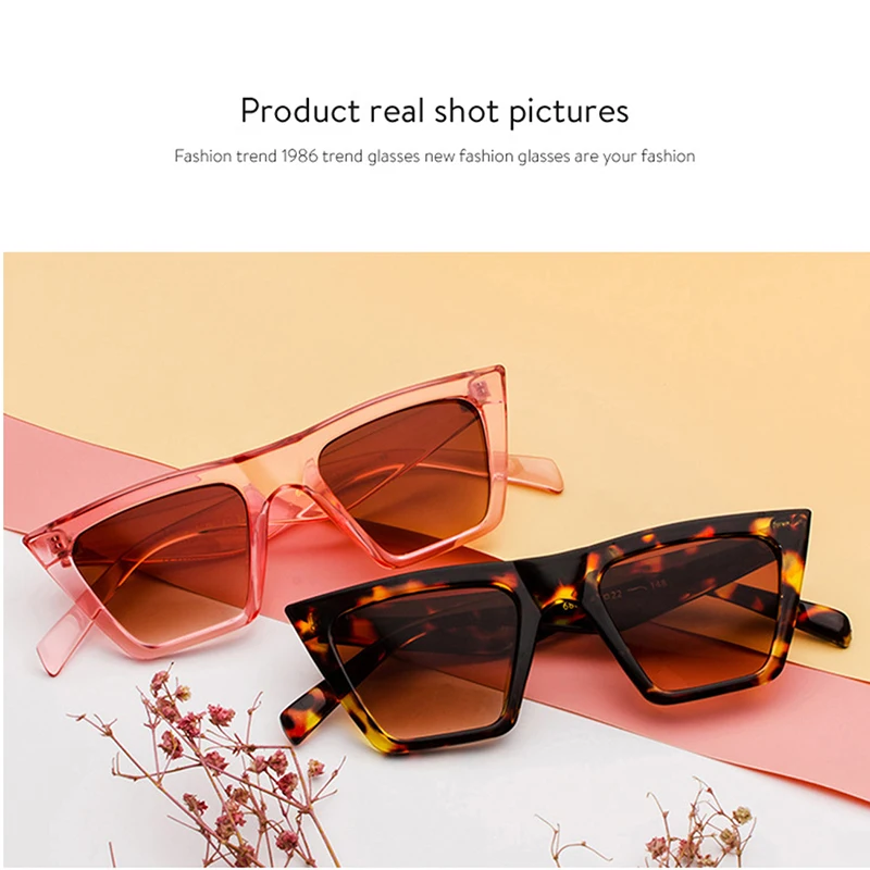 MAXJULI Square Sunglasses Women Designer Luxury Man/Women Cat Eye Sun Glasses Classic Vintage UV400 Outdoor Oculos De Sol 8301