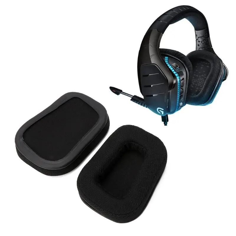 Replacement Earpads Earmuff For Logitech G933 G633 Surround Gaming Headphones 19QA