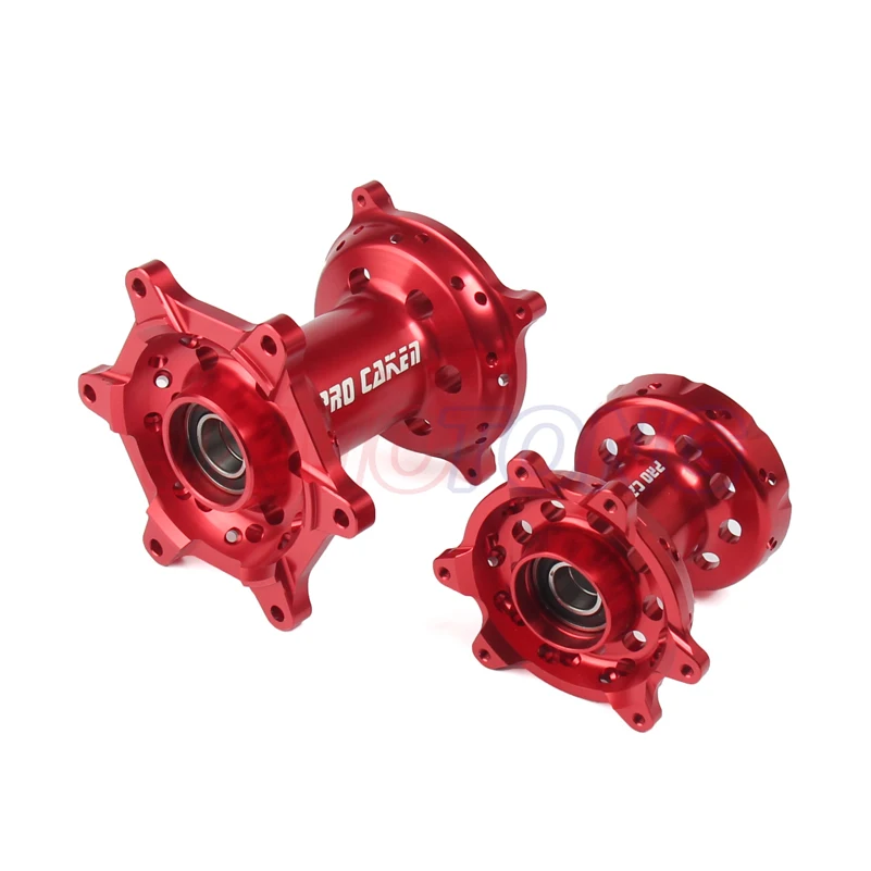 Motorcycle CNC Front And Rear Wheel Hub For HONDA CR 125 250 CRF250R CRF450R CRF450X CRF250X CRF 250 450 R X 00 01-14