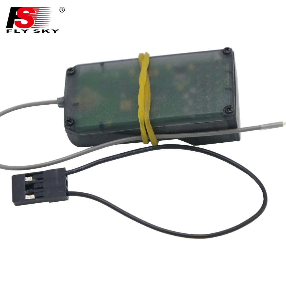 Flysky FS A6 4.0-6.5V 2.4G 6CH AFHDS 2A GFSK Receiver Compatible With GT2E GT5 I6 I6X I6S I10 For RC Airplane Glider Model