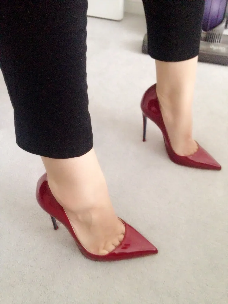 Dark Red Patent Leather High Heel Pumps 12 10 8cm Stiletto Heel Dress Shoes Pointed Toe Shallow Party Heels Shoes Big Size 45 - AliExpress 322 Dark Red Patent Leather High Heel Pumps 12 10 8cm Stiletto Heel Dress Shoes Pointed Toe Shallow Party Heels Shoes Big Size 45 - AliExpress 322