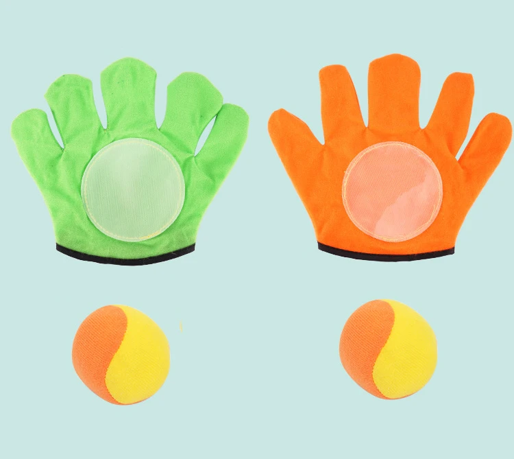 1 Set bambini ventosa palla appiccicosa giocattolo sport all\'aria aperta cattura palla gioco Set tiro e cattura genitore-figlio giocattoli