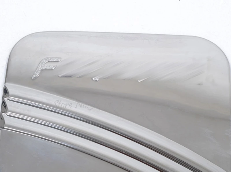 For Toyota Fortuner SW4 AN50/AN60 Chrome Fuel Tank Cover Trim Car Accessories 2010 2011 2012 2013 2014 2015 1st Generation