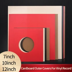 10PCS Hard Cardboard Outer Cover Sleeves Jackets for 12 inch LP 10 inch 7 inch Record