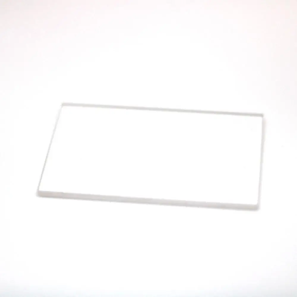 JGS2 each size two pieces 112x75x1.5mm and 126x85x1.5mm uv quartz glass plate