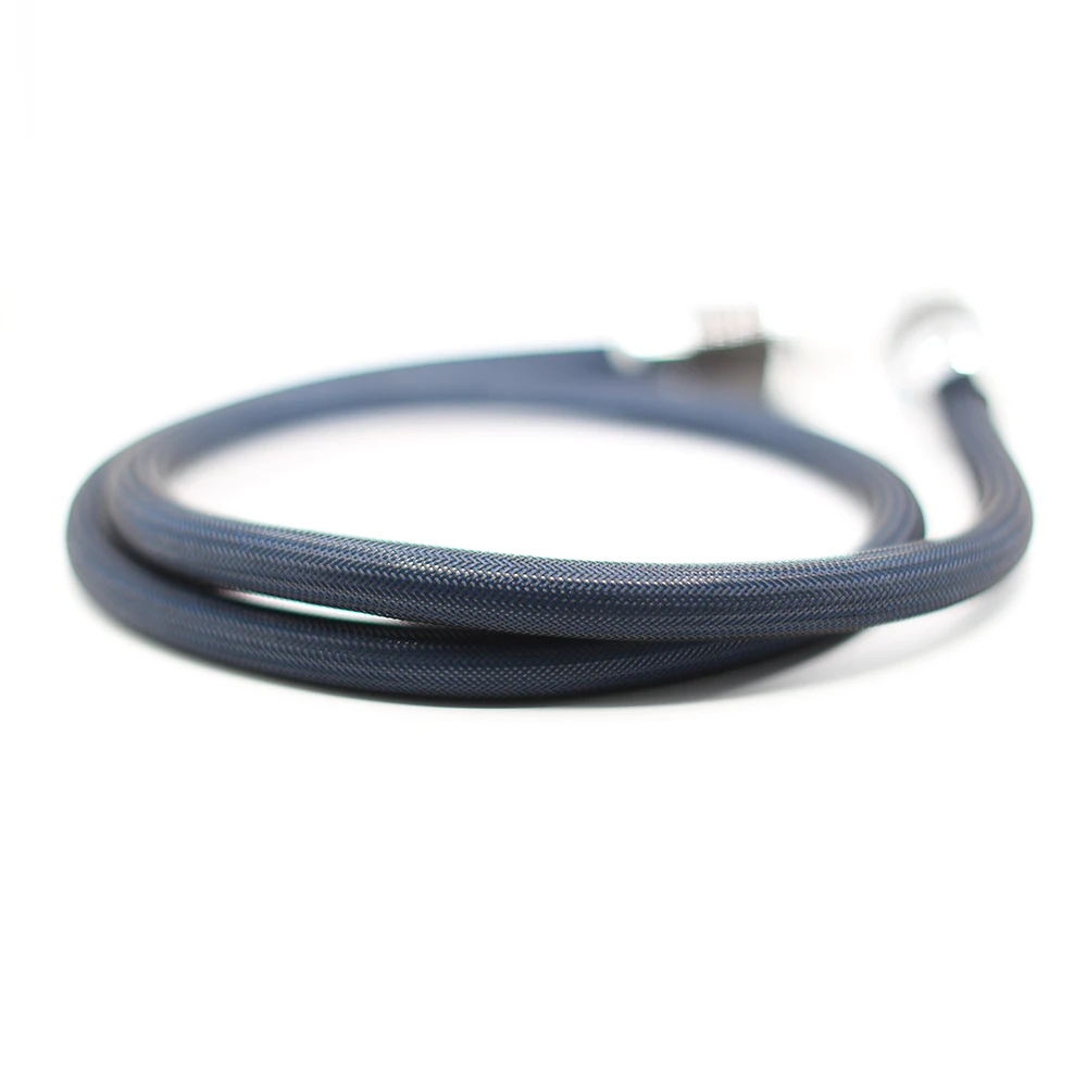 P111 Bạc cao cấp Mạ OFC Hifi Cáp Sợi Carbon mạ Rhodium AC EU AU MỸ cắm điện Nguồn dây Điện Nguồn dòng CD