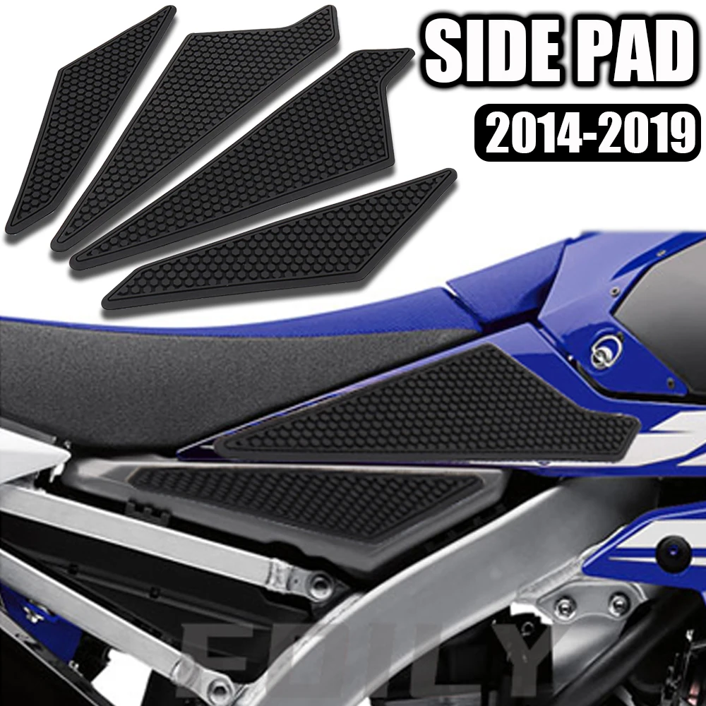 2014-2019 Motorcycle Parts Non-slip Side Fuel Tank Stickers Waterproof Pad ForYamaha YZ250F YZ250FX YZ450F YZ450FX WR250F WR450F