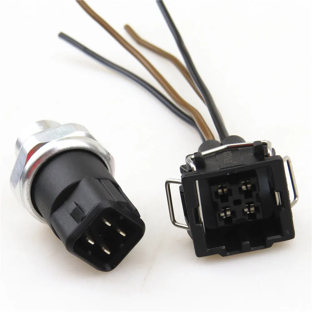 READXT Air Conditioning Condenser Pressure Sensor With Cable Plug For Passat B5 A8 S8 A4 S4 A6 C5 8D0959482B 8D0 959 482 B