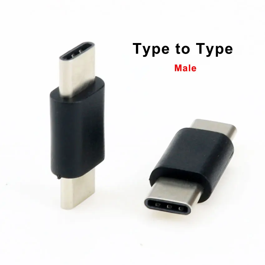 ChengHaoRan 1ชิ้นประเภท C ชาย USB-C ประเภท C หญิง OTG Adapter อะแดปเตอร์ USB 3.0 2.0ถึง USB C สาย Mini Adapter Converter