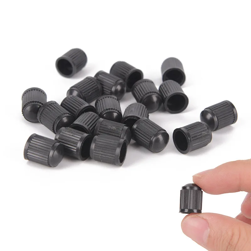 20PCS Bicycle Valve Caps Plastic Dustproof Valve Caps Truck Car Bike Tire Valve Stem Dust Covers Bike Bicycle Accessories