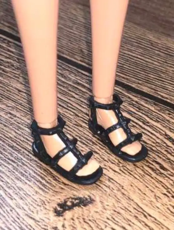 Doll shoes boots high heels flat shoes new styles purple accessories for your BB dolls BBI201013B