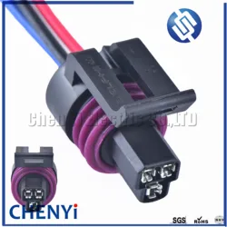 Conector de Sensor de presión de combustible de aceite automotriz impermeable de 3 pines para GM TPS, enchufe de Sensor de posición del acelerador, serie efi 12078090