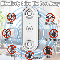 Ultrasonic Insect Repellent Pest Repeller, Electronic Mosquito Control, Electric Insect Killer, Cockroach Repeller Anti Mosquito