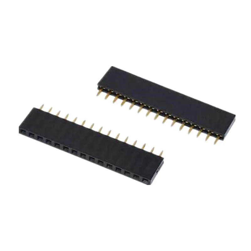 

250pcs 1X15P PIN Single Row Straight Female PIN Header 2.54MM Pitch Strip Connector Socket 15P 15PIN For PCB Arduino