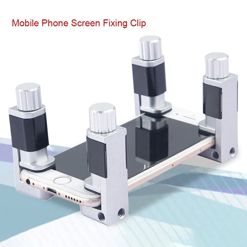 2/4/8pcs Adjustable Screen Fixing Clip Fixture Phone Repair Tools  LCD Press Kit For Iphone Ipad Tablet Metal Fastening Clamp