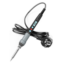 HANDSKIT 90W Constant Temperature Electric Soldering Iron 180~480℃ Electric Iron LCD Digital Display ℃/℉ Conversion