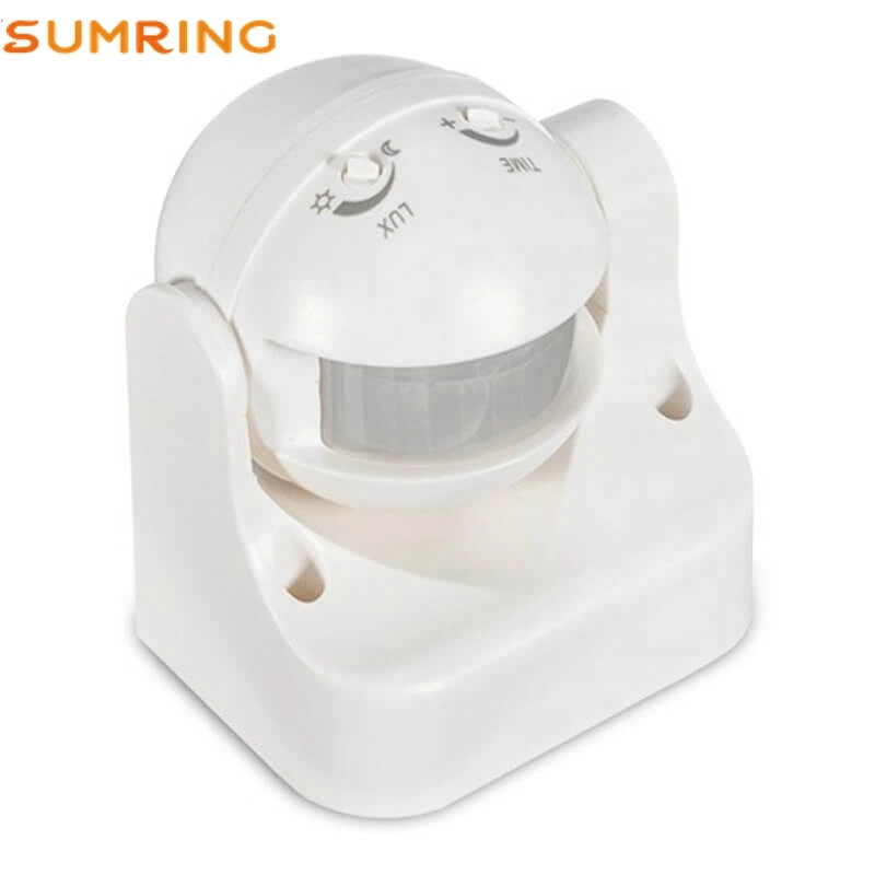 Home Outdoor Microwave Mechanical Motion Pir Sensors Switch With Light Sensor